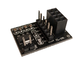 Socket / Breakout-Board für nRF24L01 Funkmodul