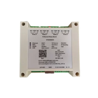 DTWONDER DT-R004 4-Kanal Relais Board ETH WIFI RS485
