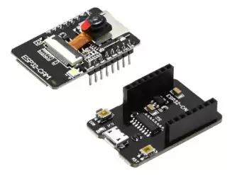 ESP32-CAM Starterset mit CH340G USB2Serial (HK-ESP32-CAM-MB) und OV2640 Kameramodul