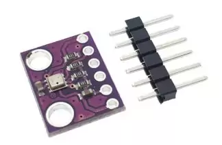 BME280 Sensor für Temperatur, Luftdruck und Luftfeuchtigkeit