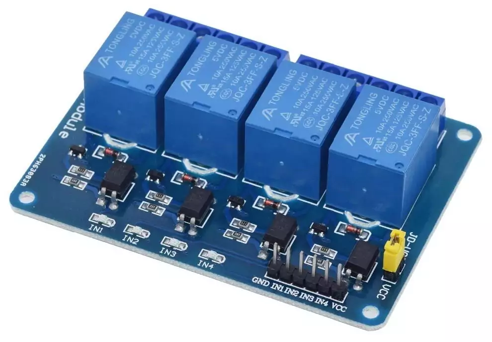Relais 5V Optokoppler Modul (1-6 Kanäle) – Bild 5