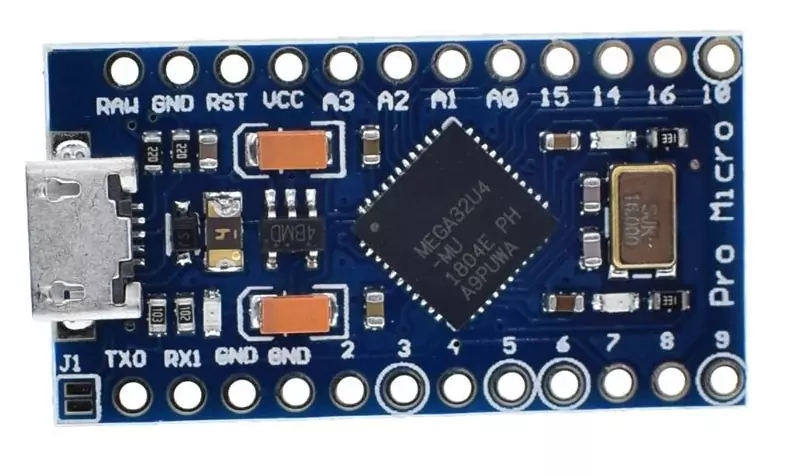 Pro Micro ATmega32U4 5V 16MHz Board – Bild 3