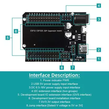 ESP32 Expansion Board – Bild 5