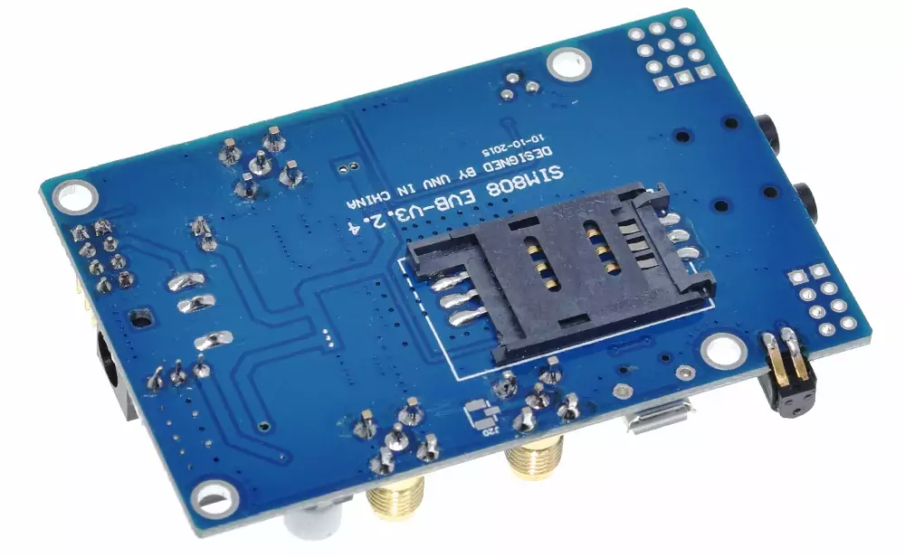 SIM808 GPRS/GSM/GPS Modul mit Antennen – Bild 2