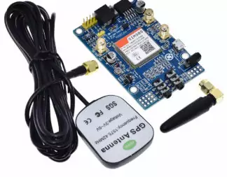 SIM808 GPRS/GSM/GPS Modul mit Antennen