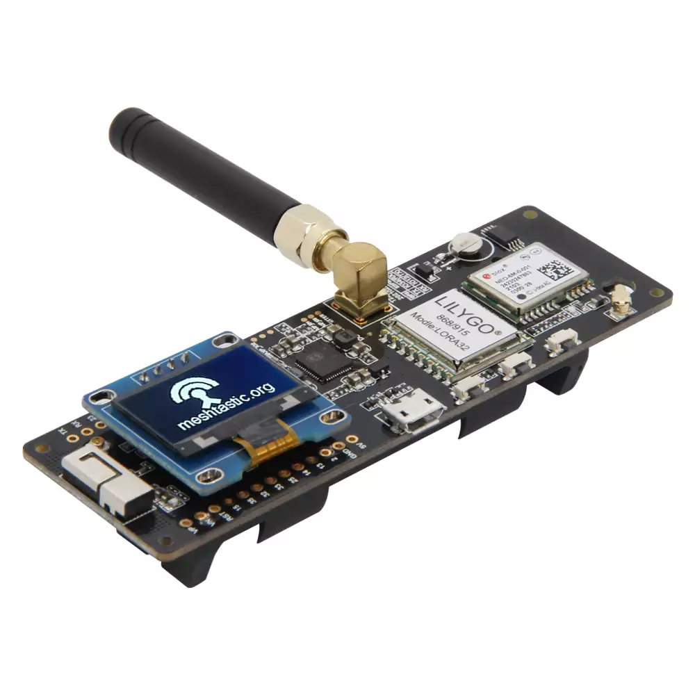 LILYGO® TTGO T-Beam V1.1 LoRa 868 MHz mit 0,96" OLED und GPS