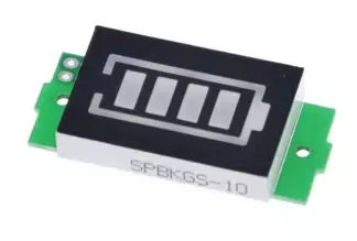 1S-8S Batterieanzeige grün/blau für Lithium Batterien