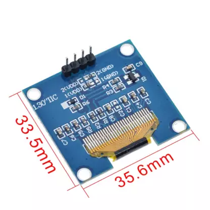 1,3" OLED Display 128x64 Pixel (verschiedene Farben) SSH1106 – Bild 2