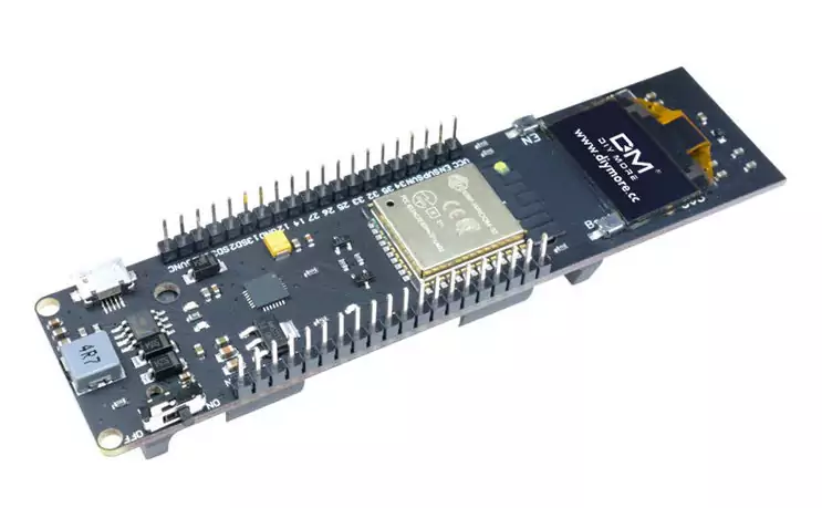 ESP32 Dev. Board mit 0,96" OLED und 18650 Batteriehalterung – Bild 2