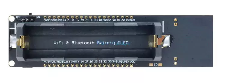 ESP32 Dev. Board mit 0,96" OLED und 18650 Batteriehalterung – Bild 6
