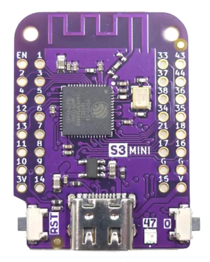 Lolin ESP32-WROOM-S3 Mini Development Board