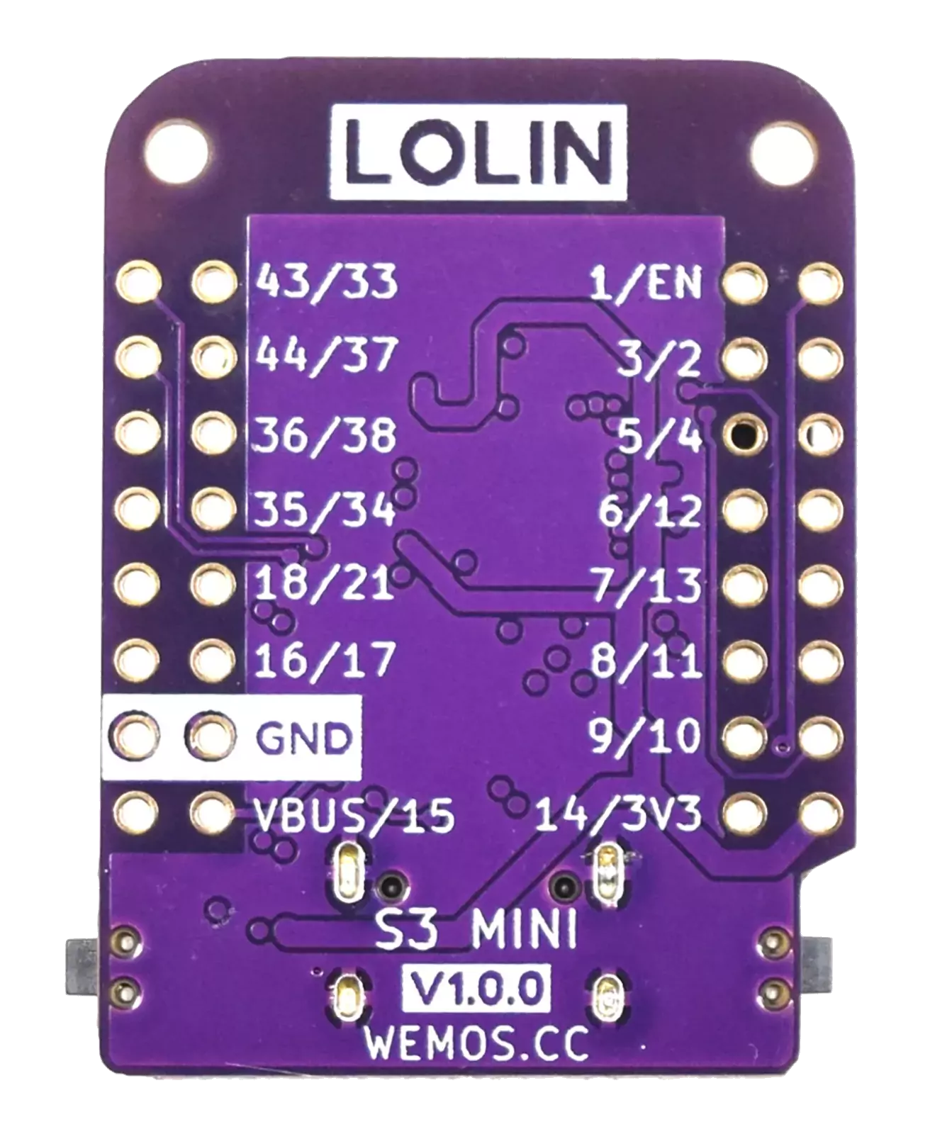 Lolin ESP32-WROOM-S3 Mini Development Board – Bild 3