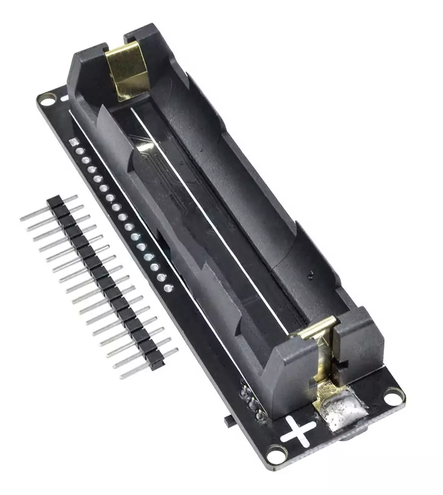 ESP8266 (ESP-02) Dev. Board mit 18650 Batteriehalterung – Bild 4